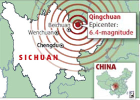Strong aftershock destroys 71,000 homes, 2 killed