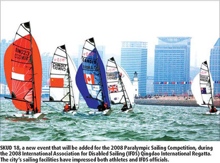 IFDS head gives thumb's up to international regatta