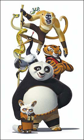 Po the panda charms and disarms China