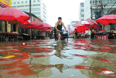 Rainstorms cause misery for millions