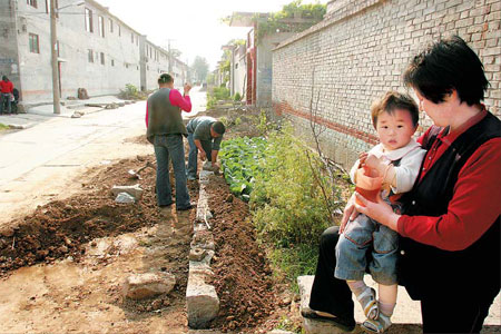 Reaping rich memories that flow through a village