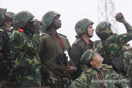 Armored forces drill