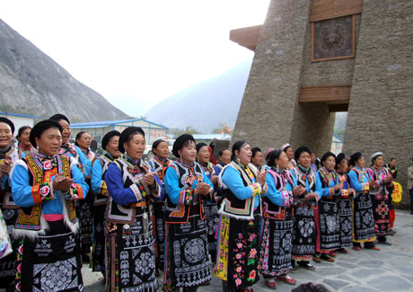 Celebrating the Qiang New Year