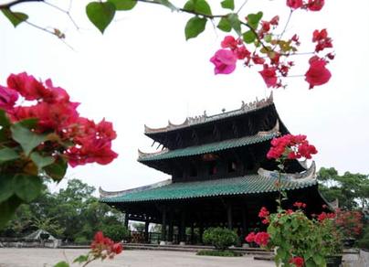 Famous ancient tower Zhenwu Pavilion