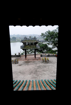 Famous ancient tower Zhenwu Pavilion