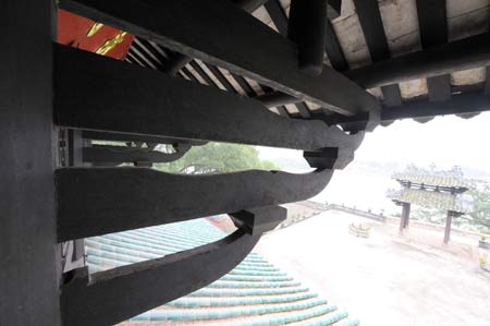 Famous ancient tower Zhenwu Pavilion