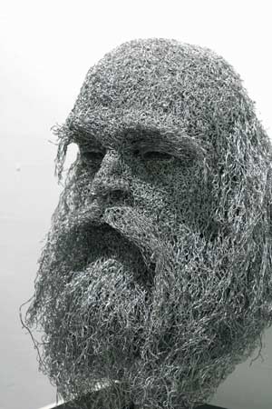Exhibition of sculptures in Wenzhou city