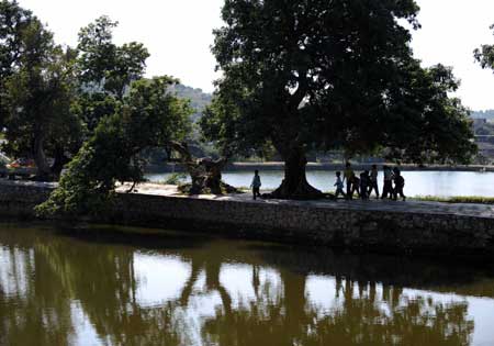 Old village with 400-year-plus history well protected