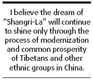 Shangri-La has changed and Tibetans know it