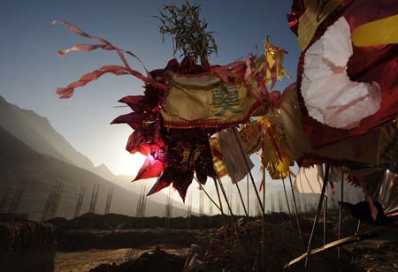 Qiang ethnic village reconstructed after May 12 earthquake