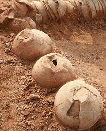 Unearthed celadon clay pottery discovered in Anhui