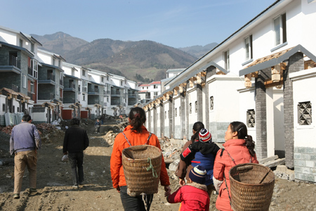 Quake survivors to have brand new homes