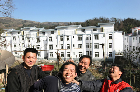 Quake survivors to have brand new homes