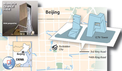 Giant blaze consumes luxury hotel