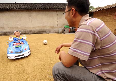 Raising children make him a father