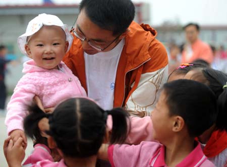 Raising children make him a father