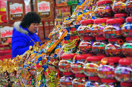 Food material price remains stable ahead of Spring Festival