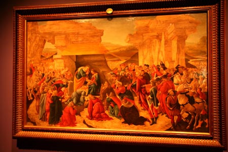Collections of the Uffizi gallery on show