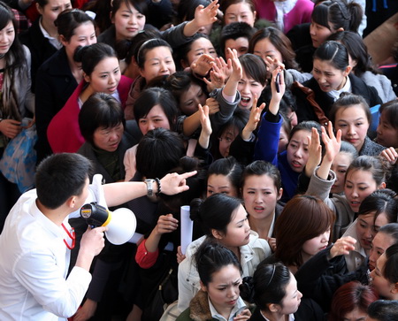 Mass recruitment drive takes flight
