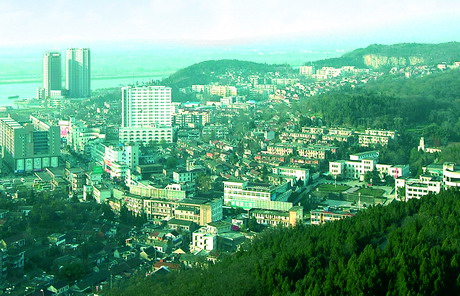 Panorama of Xucheng Town
