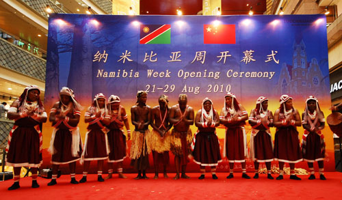 Shanghai Expo welcomes Namibia week