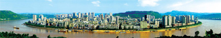Jiangjin develops infrastructure, industry