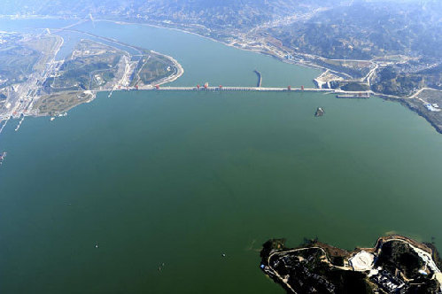 New looks of the Three Gorges Reservoir