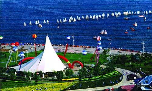 Wonderful view of Qingdao