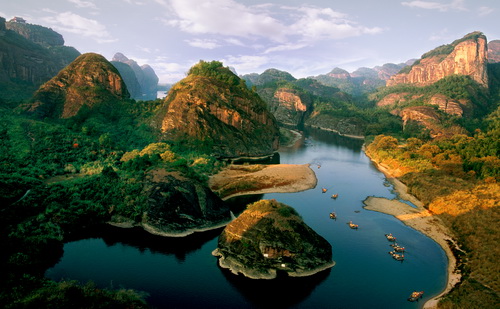 Beautiful Scenery of Jiangxim