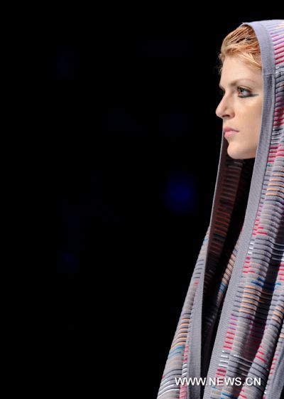 Fashion show at Dalian costume festival