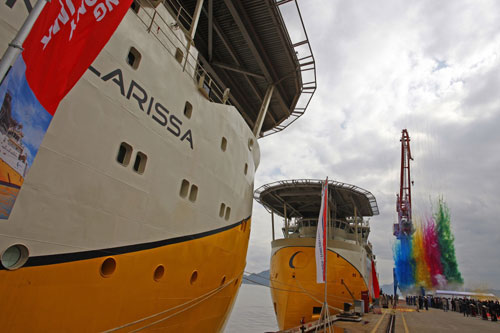 Sinopacific delivers two offshore support vessels to Norway