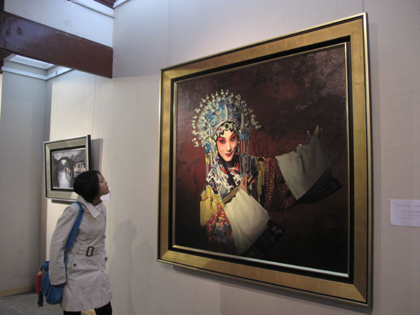 Master painter Wang Qijun's works remind visitors of good old days