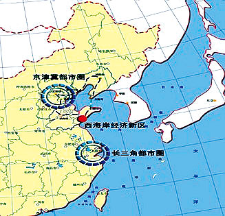 Overall plan of West Coast Economic New Zone