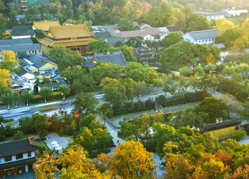 Jingci Temple in Nanping Hill