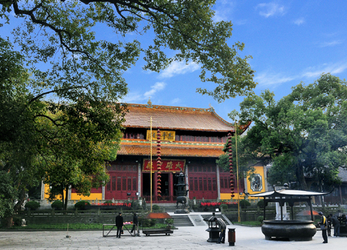 Jingci Temple in Nanping Hill