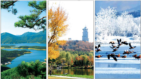 Jilin charms with its lakes, frosty forests
