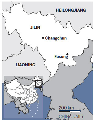 Jilin charms with its lakes, frosty forests