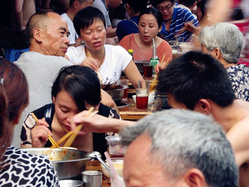 'Fly restaurant' attracts diners in Chengdu