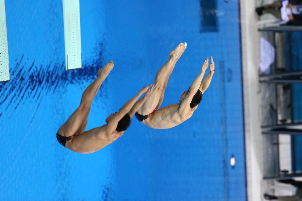 (OLY2012)BRITAIN-LONDON-DIVING-MEN'S SYNCHRONISED 3M SPRINGBOARD