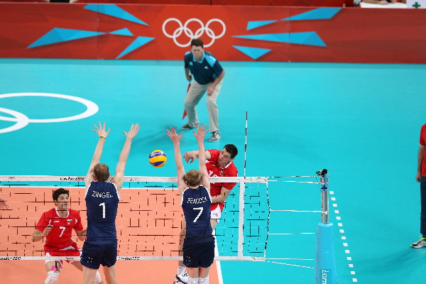 (OLY2012)BRITAIN-LONDON-VOLLEYBALL-MEN-BULGARIA VS AUSTRALIA