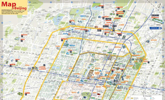 Map of Beijing