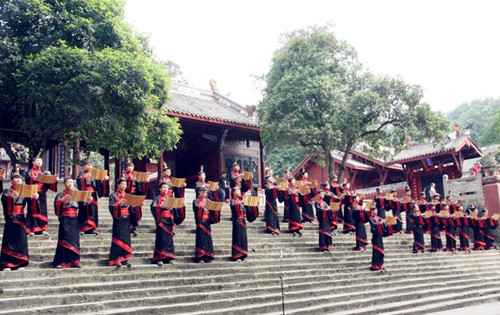 Dujiangyan Wenmiao Temple reopens to the public