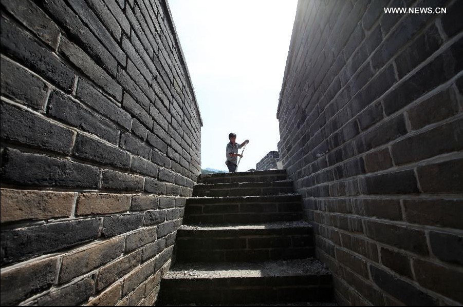 Great Wall's Xishuiyu Section in Beijing under renovation