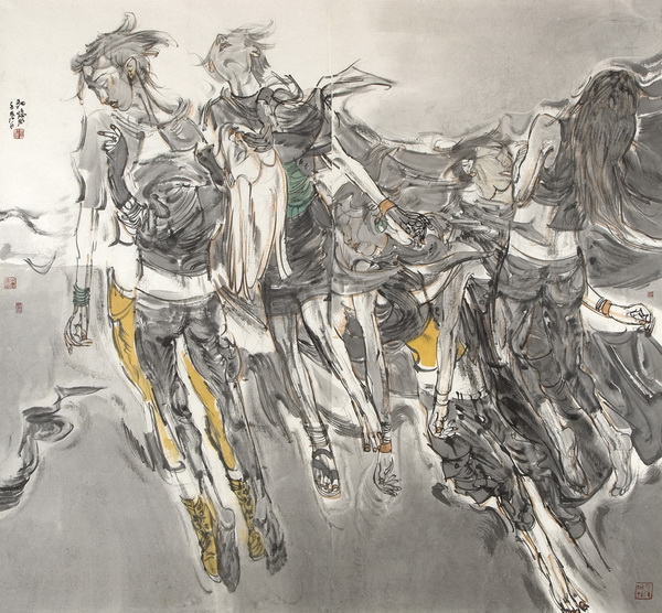Ink art exhibition in Xi'an