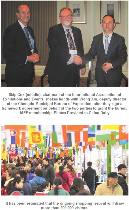 Chengdu Special: Admission to IAEE signals expo industry's growing professionalism