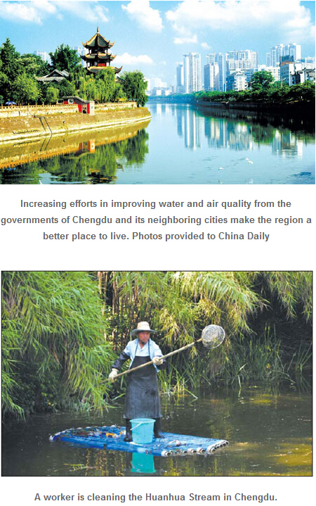 Chengdu joins neighbors to protect environment
