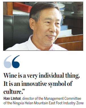 Ningxia grows grape industry