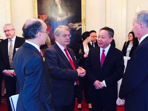 Shanghai promotes free trade zone in London