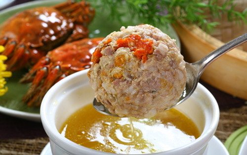 Crab Powder Ball