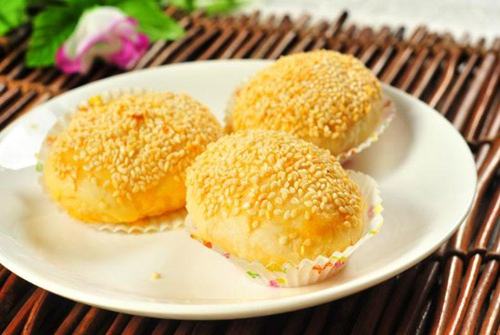 Huangqiao sesame cake